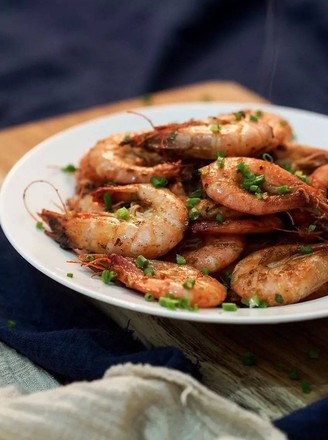 Hokkien Cuisine-braised Shacha Shrimp in Oil recipe