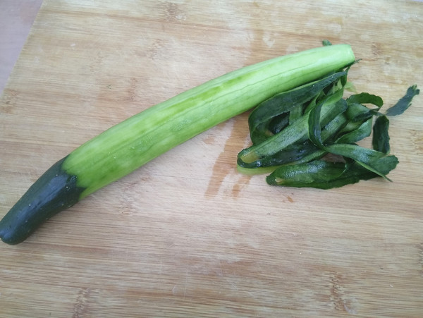 Sweet and Sour Cucumber Enoki Mushroom recipe