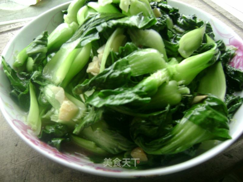 Garlic Shanghai Green recipe