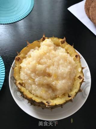 Glutinous Rice with Pineapple Rice recipe
