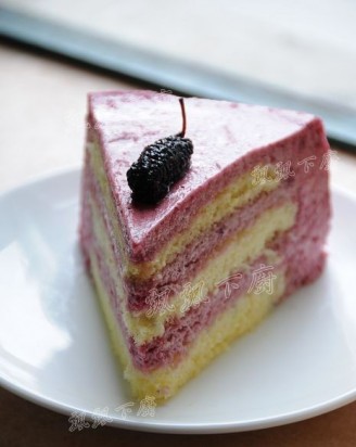 Mulberry Mousse Cake recipe