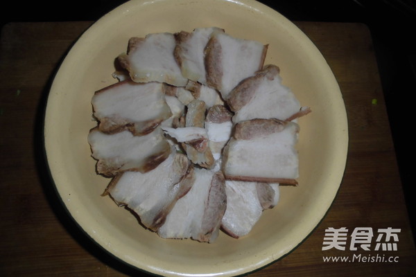 Yam and Taro Fermented Bean Curd Meat recipe