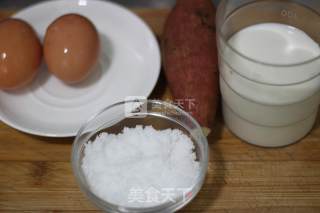 Sweet Taste-sweet Potato Pudding recipe