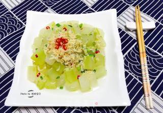 Shrimp Skin Mixed with Winter Melon recipe
