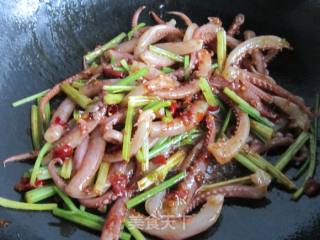 Spicy Squid Whisk recipe