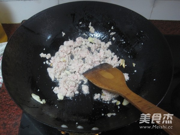 Stir-fry with Minced Meat recipe