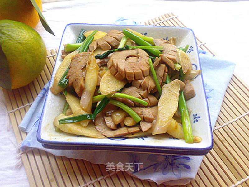 Fried Loin Slices with Ginger recipe