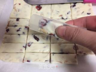 Cranberry Peanut Nougat recipe