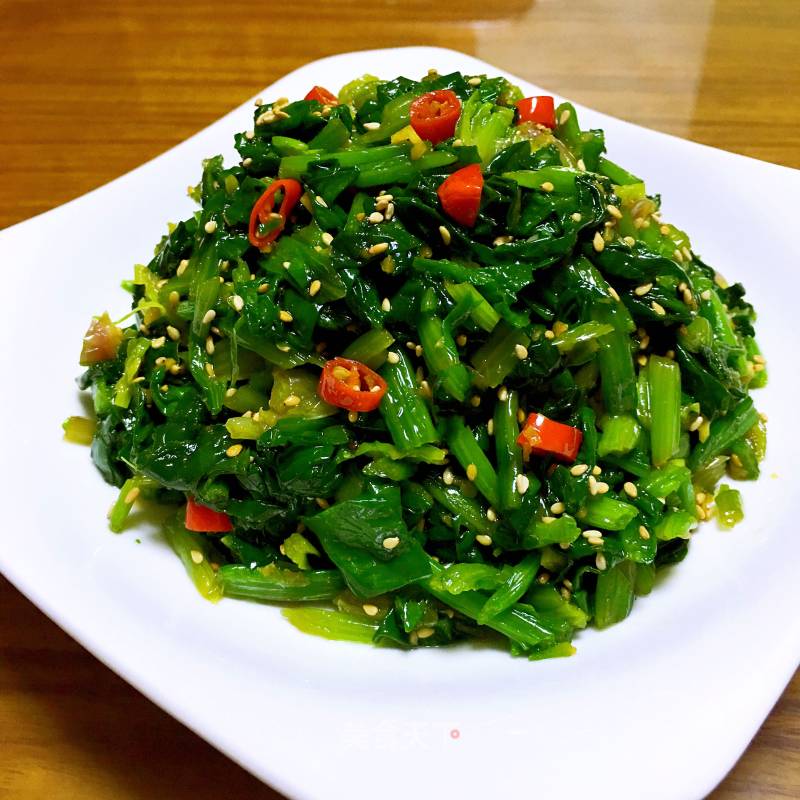 Spinach with Sesame Seeds recipe