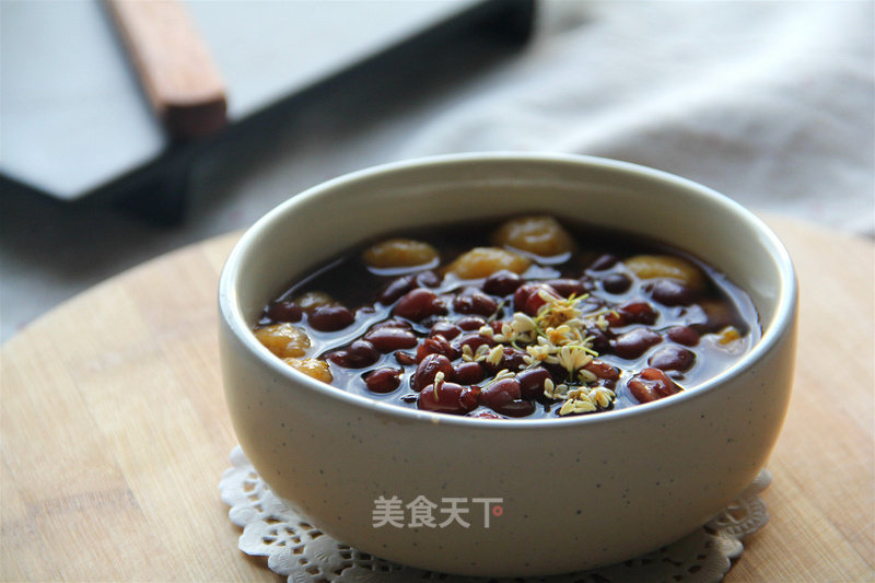 Osmanthus Honey Bean Pumpkin Balls recipe