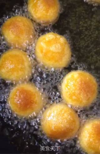 Fried Pumpkin Balls recipe