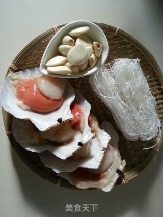 Steamed Vermicelli with Garlic Scallops recipe