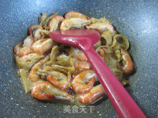 Fried Prawns with Gluten recipe