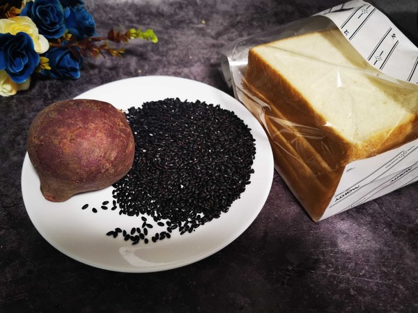 Purple Sweet Potato and Purple Rice Bread recipe