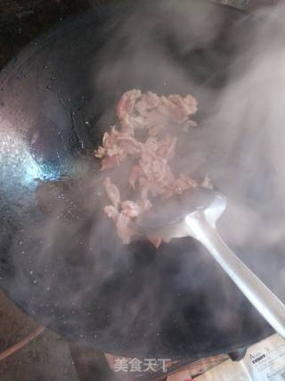 Fried Yam with Shredded Pork recipe