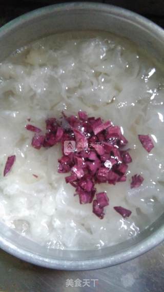 Purple Sweet Potato Tremella recipe
