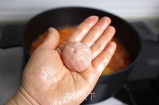 Tomato Fish Ball Soup recipe