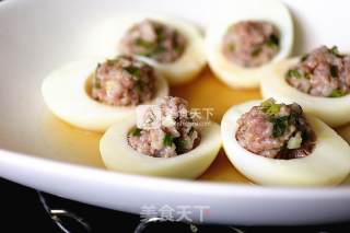 Baby's Favorite Egg Stuffed Meatballs recipe