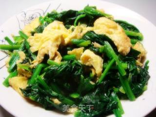 Scrambled Eggs with Spinach recipe