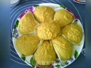 Steamed Yellow Corn Bun recipe