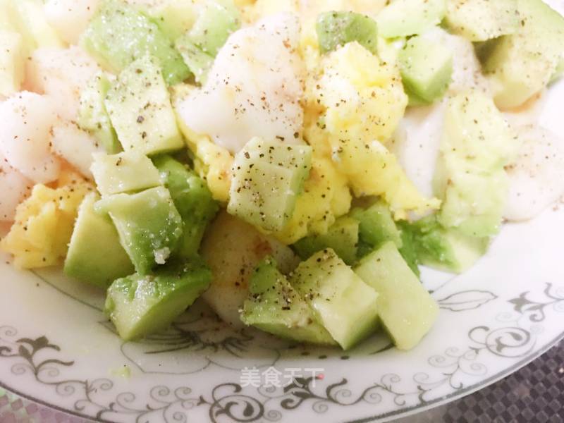 Avocado Dragon Fish Salad recipe