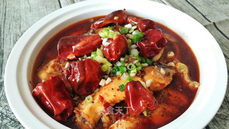 Spicy Sichuan Perfume Boiled Fish recipe
