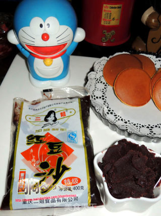 Doraemon and Doraemon’s Favorite ---- Dorayaki (red Bean Paste) recipe