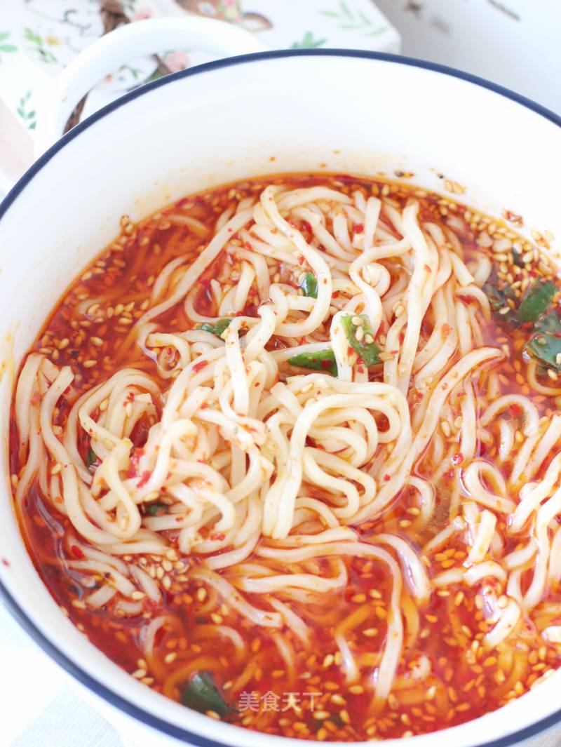 Spicy and Sour Noodle Soup recipe