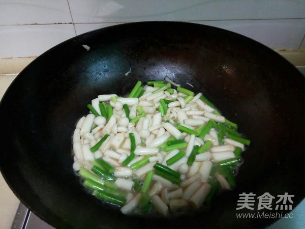 Seafood Green Vegetable Egg Sauce recipe