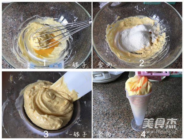 Custard Triangle Bread recipe