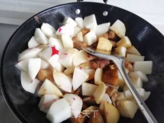 Radish Roasted Pork recipe
