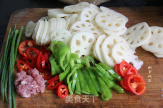 Double Pepper Play Lotus Root recipe