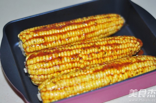 European Style Grilled Corn recipe