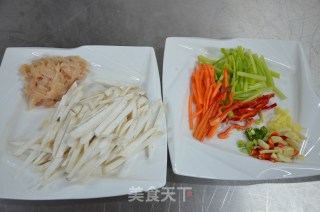 Stir-fried Shredded Pork with Pleurotus Eryngii recipe