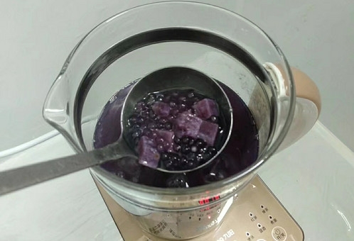 Purple Sweet Potato Sago recipe