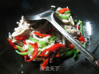 Stir-fried Pork Belly with Double Pepper Cabbage recipe