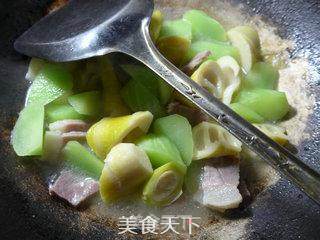 Boiled Double Bamboo Shoots with Bacon recipe