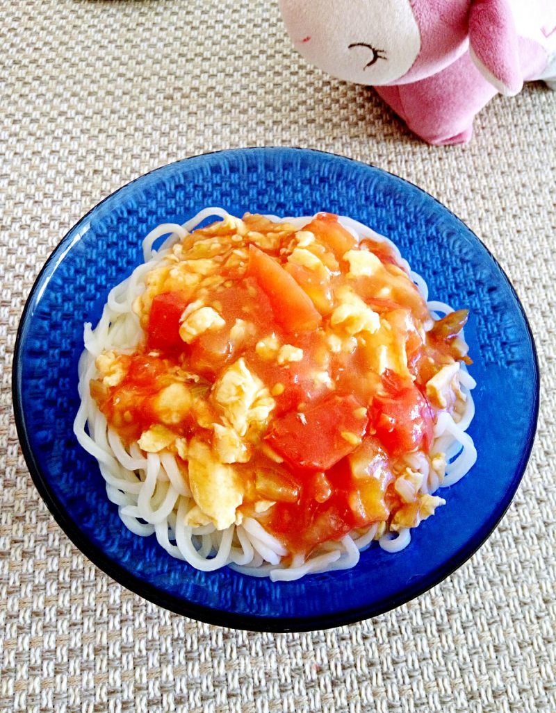 Tomato and Egg Noodles recipe