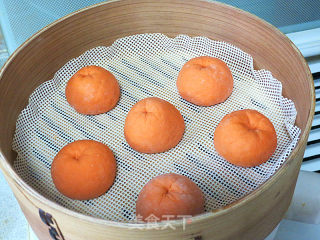 Fortune and Profit [orange Mantou] recipe