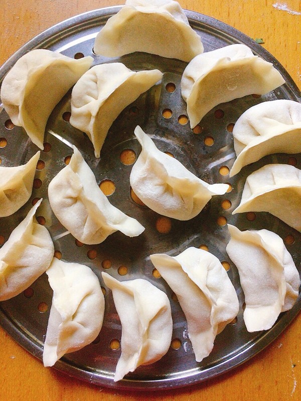 Fried Mushroom Chicken Dumplings recipe