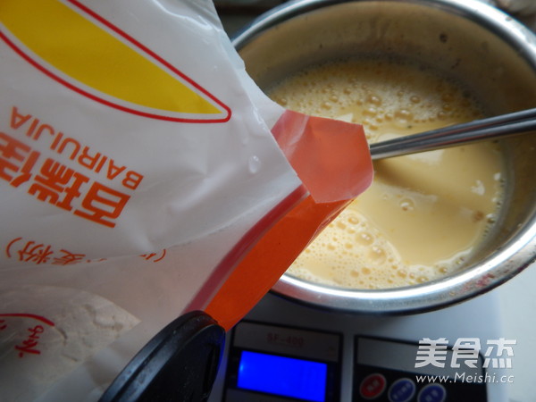 Orange Egg Tart recipe