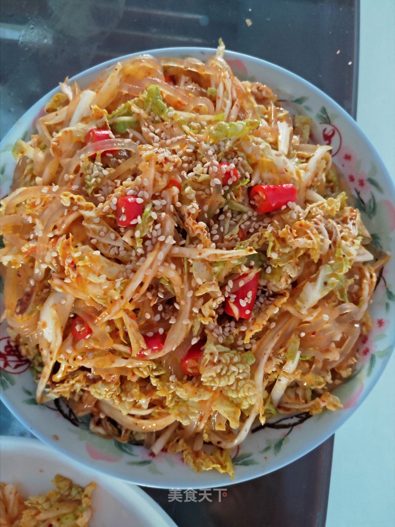 Baby Cabbage with Vermicelli recipe