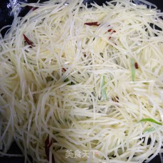 Celery and Potato Shreds recipe