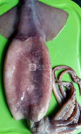 Braised Squid with Sauce recipe