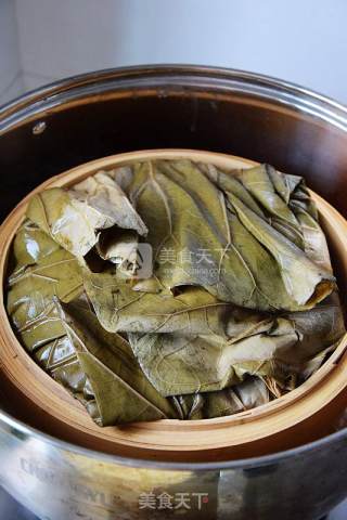 Make Ribs Refreshing and Tender [lotus Leaf Steamed Ribs] recipe