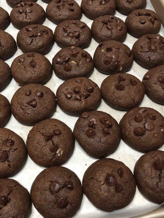 Soft Chocolate Almond Cookies