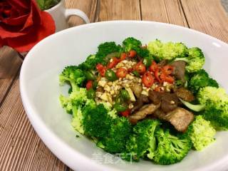 Stir-fried Meat with Broccoli recipe