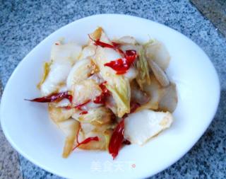 Spicy Stir-fried Cabbage Chips recipe