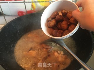 #trust of Beauty# Osmanthus Chestnut Chicken recipe