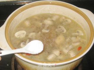 Grass Chicken and Mushroom Soup recipe